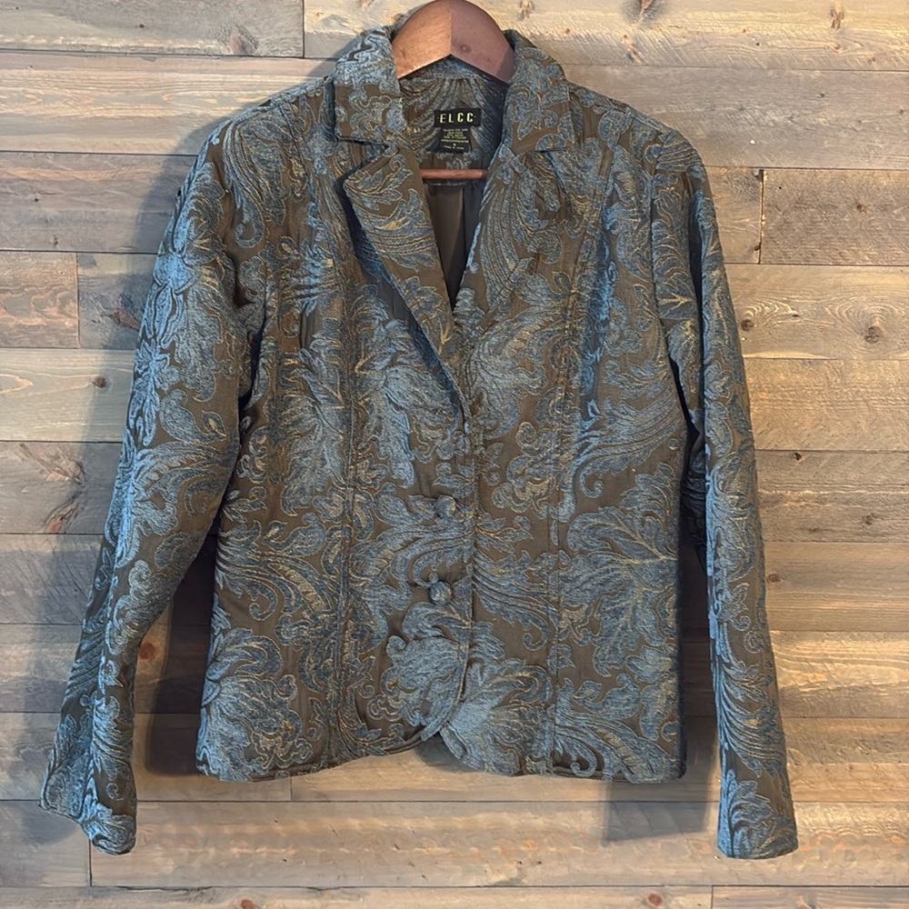 Vintage Tapestry Blazer - size Small - good condition